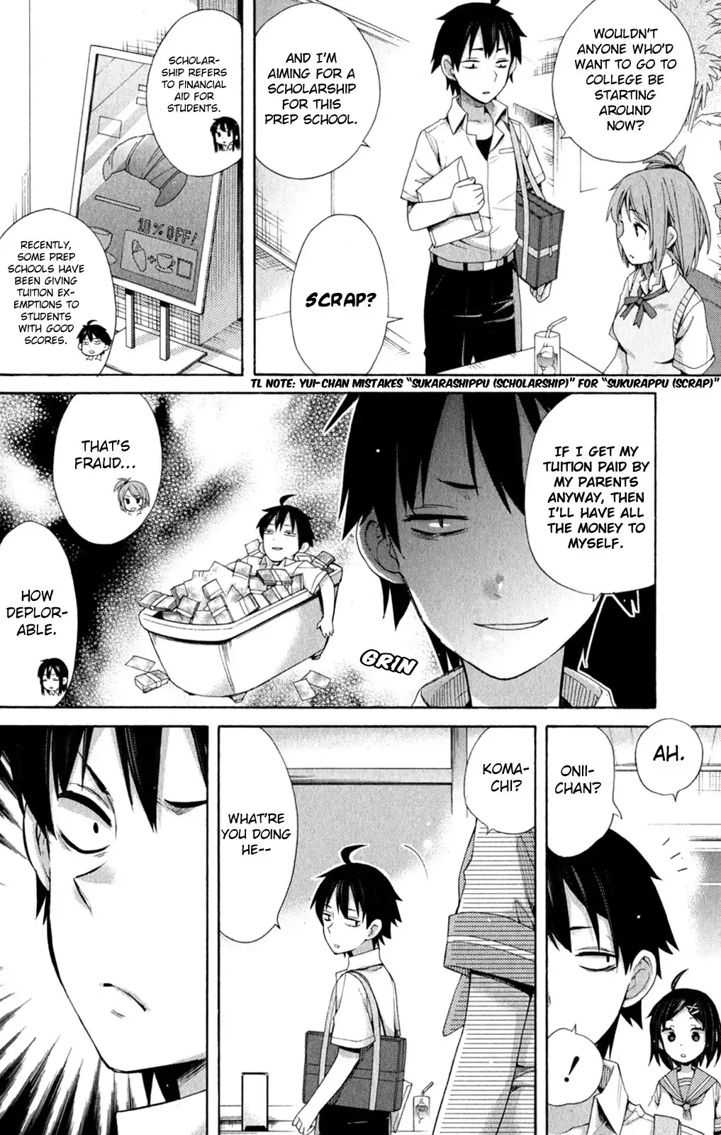 Yahari Ore no Seishun Love Come wa Machigatteiru. Chapter 10 11